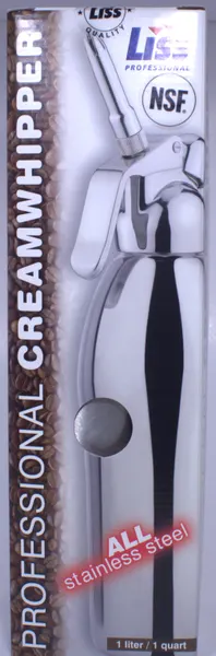 LISS Professional Cream Whipper — 1 Liter — photo 3