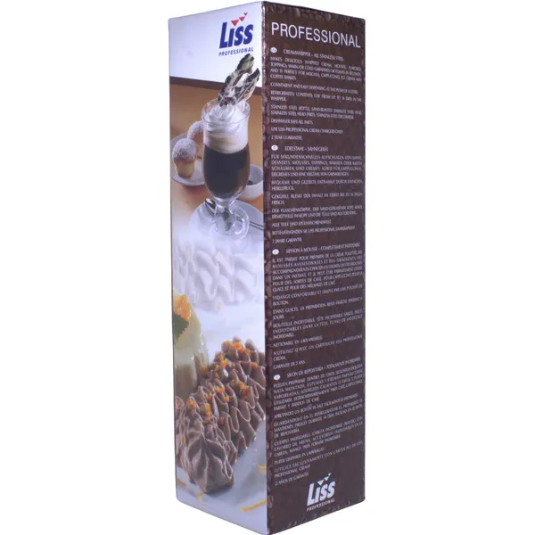 LISS Professional Cream Whipper — 1 Liter — photo 2