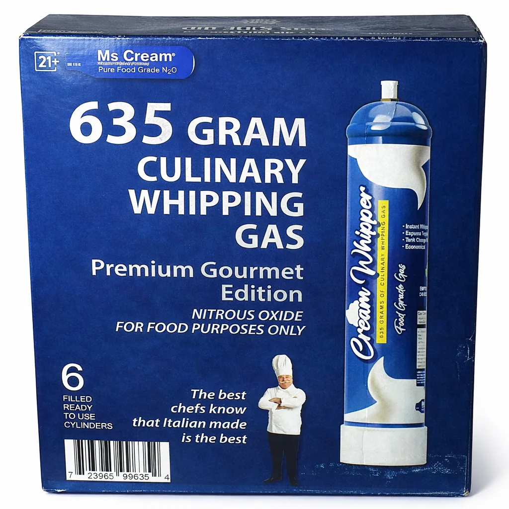 Leland Ms Cream 635g Cream Charger Cylinders | RedRock Gas