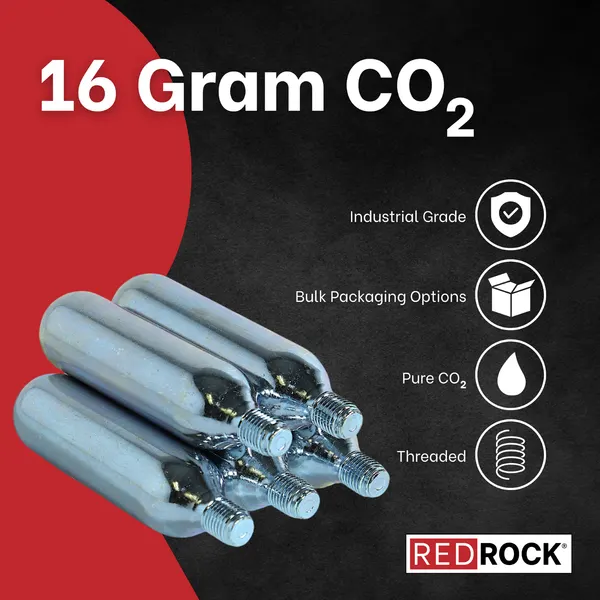 RedRock 16g Threaded CO2 Cartridges — Industrial — photo 5