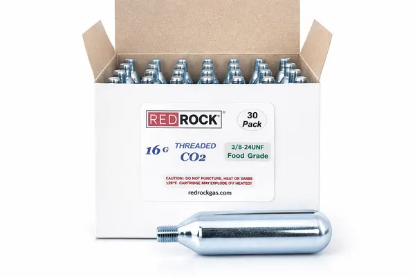RedRock 16g Threaded CO2 Cartridges — Industrial — photo 2