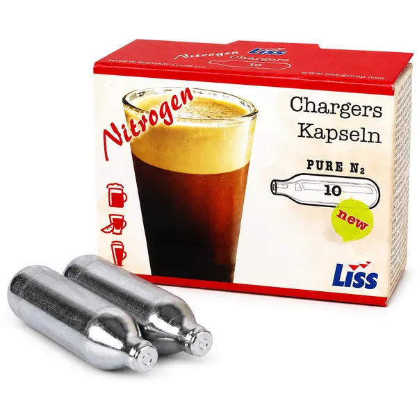 LISS 2g Nitrogen (N2) Cold Brew Cartridges — photo 1