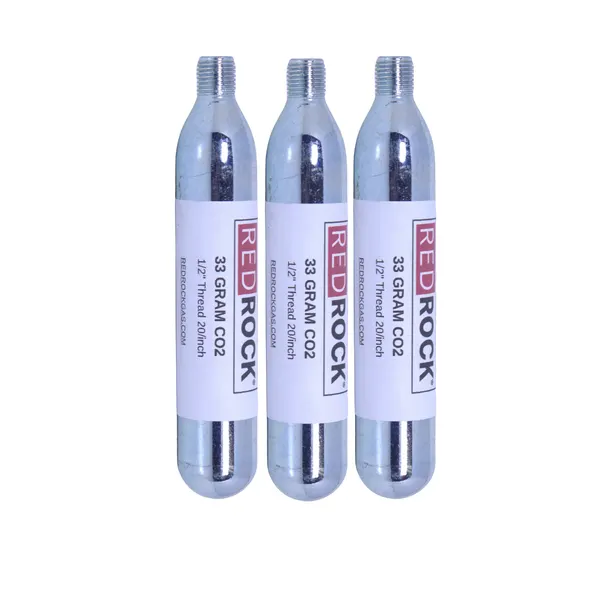 RedRock 33g Threaded CO2 Cartridges — 1/2" Neck — photo 3